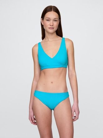Partea de jos de bikini cu coastă clasică