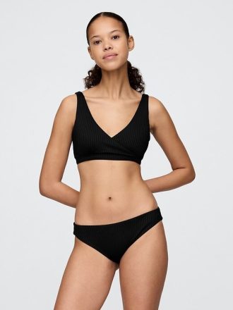 Partea de jos de bikini cu coastă clasică