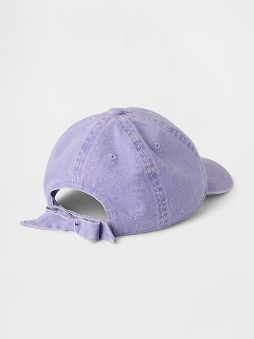 Pălărie de baseball cu fundă denim Overdye pentru copii Pălărie de baseball cu fundă denim Overdye pentru copii