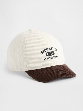 Pălărie de baseball cu logo din velur pentru copii