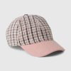 Pălărie de baseball din tweed pentru copii Pălărie de baseball din tweed pentru copii