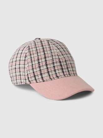 Pălărie de baseball din tweed pentru copii Pălărie de baseball din tweed pentru copii