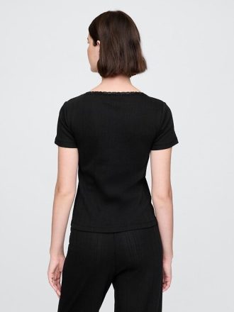 Pointelle PJ Top