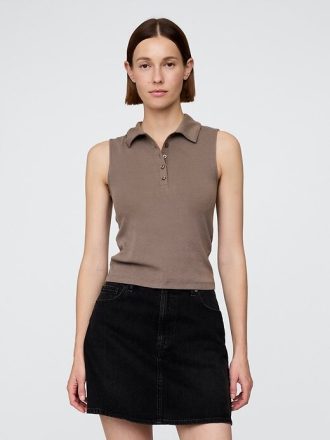 Polo modern Crop Tank Top