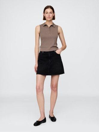 Polo modern Crop Tank Top