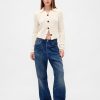 Pulover cardigan cu guler 100% bumbac