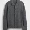Pulover cardigan din amestec de lână merinos Pulover cardigan din amestec de lână merinos