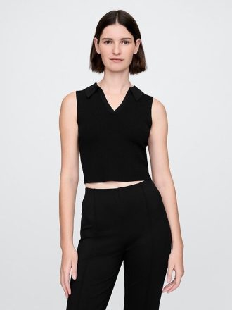 Pulover Crop Tank Top