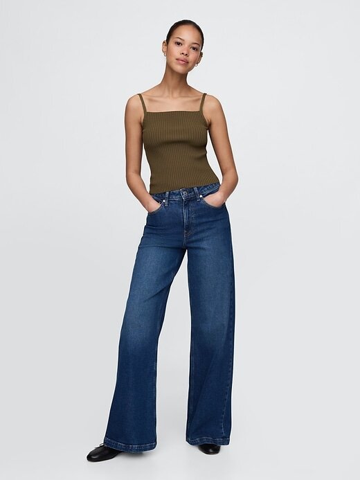 Pulover Crop Tank Top Pulover Crop Tank Top