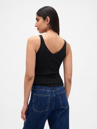 Pulover cu coaste Tank Top