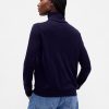 Pulover cu gât din merino Pulover cu gât din merino