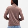 Pulover cu gât din merino Pulover cu gât din merino