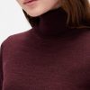 Pulover cu gât din merino Pulover cu gât din merino