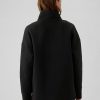 Pulover cu jumătate de fermoar din jacquard matlasat GapFit Pulover cu jumătate de fermoar din jacquard matlasat GapFit