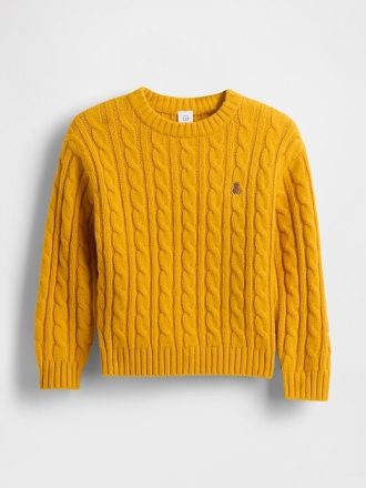 Pulover din tricot cu cablu CashSoft pentru bebeluși și copii mici Pulover din tricot cu cablu CashSoft pentru bebeluși și copii mici