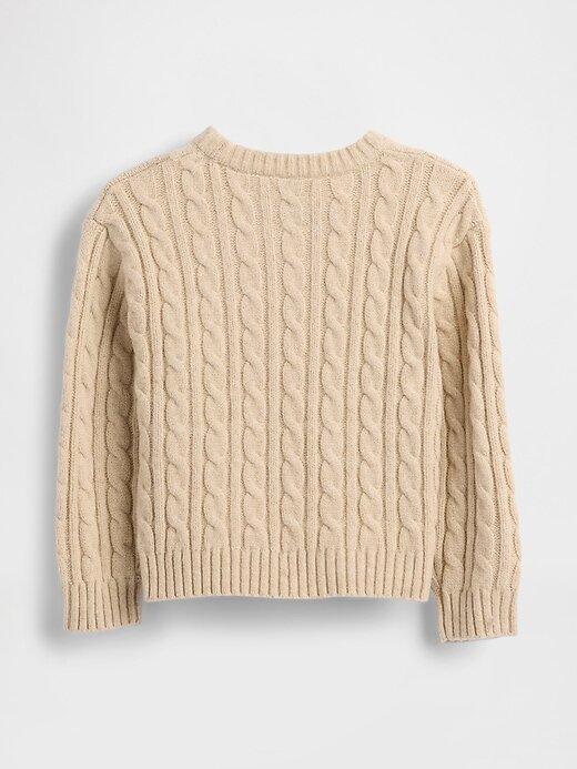 Pulover din tricot cu cablu CashSoft pentru bebeluși și copii mici Pulover din tricot cu cablu CashSoft pentru bebeluși și copii mici