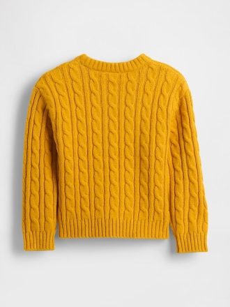 Pulover din tricot cu cablu CashSoft pentru bebeluși și copii mici Pulover din tricot cu cablu CashSoft pentru bebeluși și copii mici