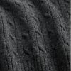 Pulover din tricot cu cablu din lână merinos