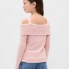 Pulover pentru copii Softspun Rib fără umăr Pulover pentru copii Softspun Rib fără umăr