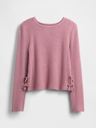 Pulover pentru copii Softspun Rib Side-Tie