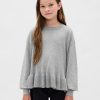 Pulover peplum relaxat pentru copii Pulover peplum relaxat pentru copii