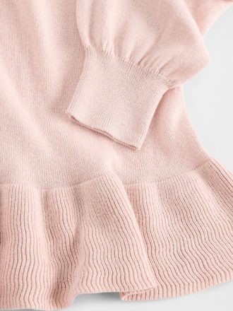 Pulover peplum relaxat pentru copii