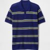 Pulover polo cu croșetat texturat Pulover polo cu croșetat texturat