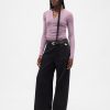 Pulover Sheer Rib Henley Pulover Sheer Rib Henley