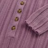 Pulover Sheer Rib Henley Pulover Sheer Rib Henley