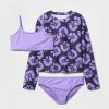 Rash Guard pentru copii înot în trei piese