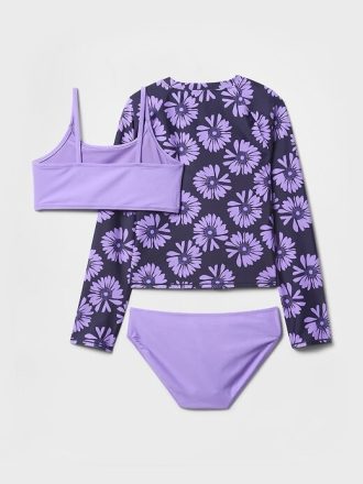 Rash Guard pentru copii înot în trei piese