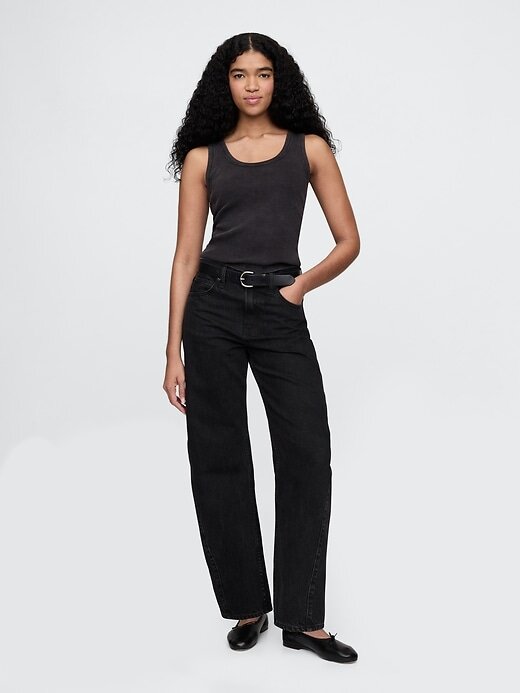 Rib Scoop Tank Top Rib Scoop Tank Top