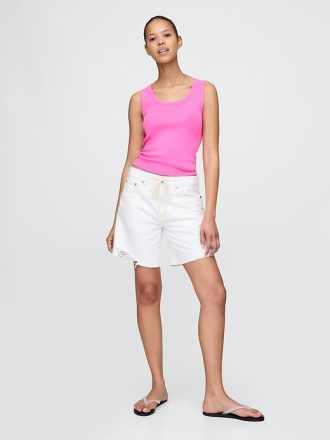 Rib Scoop Tank Top