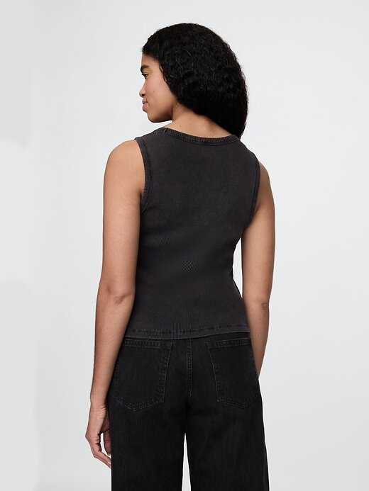 Rib Scoop Tank Top Rib Scoop Tank Top