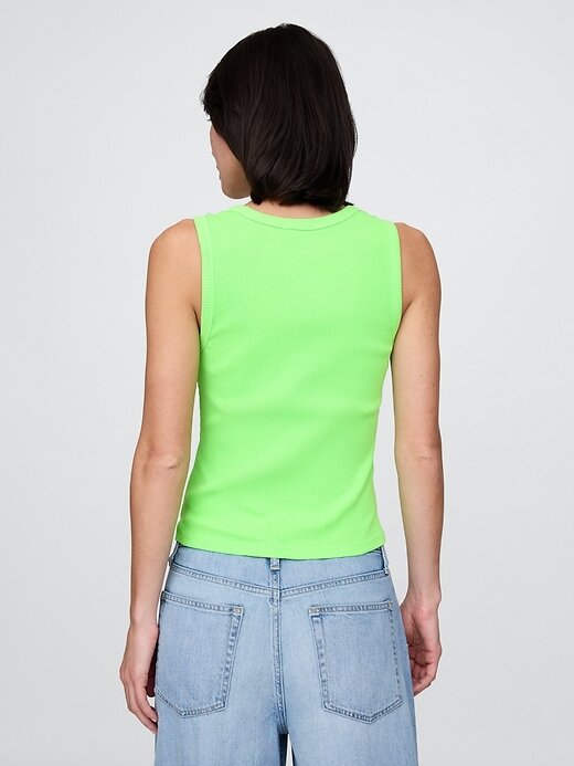 Rib Scoop Tank Top Rib Scoop Tank Top
