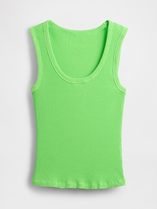 Rib Scoop Tank Top Rib Scoop Tank Top