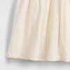 Rochie brodata cu cravata pe umeri Rochie brodata cu cravata pe umeri