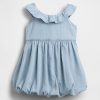 Rochie Bubble denim pentru bebeluși și copii mici Rochie Bubble denim pentru bebeluși și copii mici