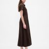 Rochie cămașă midi din amestec de in Rochie cămașă midi din amestec de in