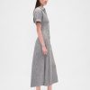Rochie cămașă midi din poplin Rochie cămașă midi din poplin