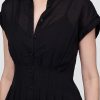 Rochie cămașă midi transparentă Rochie cămașă midi transparentă