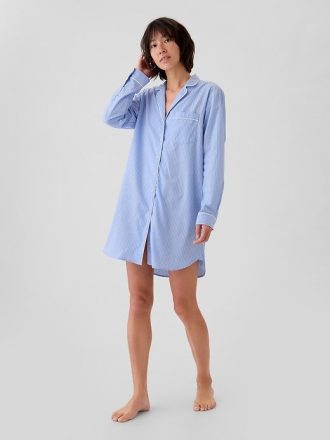 Rochie cămașă PJ din poplin