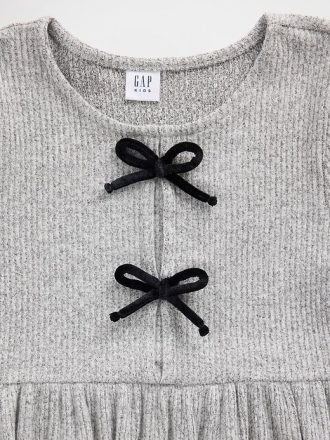 Rochie cu fundă în față pentru copii Softspun