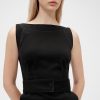 Rochie din denim cu cusături GapStudio