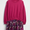 Rochie hanorac plisată VintageSoft pentru copii