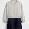 Rochie hanorac plisată VintageSoft pentru copii