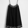 Rochie leagăn brodat din tifon de bumbac Rochie leagăn brodat din tifon de bumbac