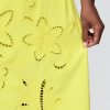 Rochie maxi brodata din amestec de in Rochie maxi brodata din amestec de in