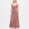 Rochie maxi cami cu nasturi in fata Rochie maxi cami cu nasturi in fata