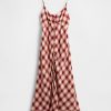 Rochie maxi cami cu nasturi in fata Rochie maxi cami cu nasturi in fata